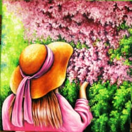 Утренний запах сирени С привкусом нежной росы!..