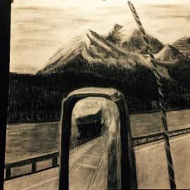 Альберта из кабины грузовика