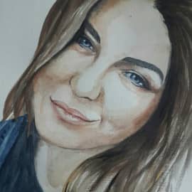 Портрет акварелью, сюжет 2