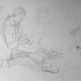 Пленэрная работа