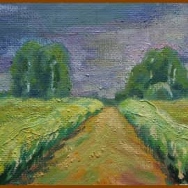 Дорога в поле