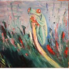Лягушка грусть