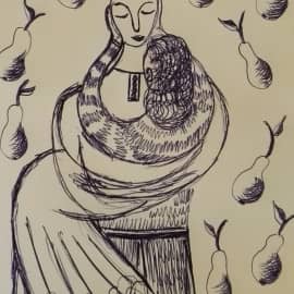 Груши падают.