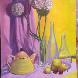 Желто-сиреневое настроение