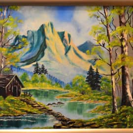 Домик в горах.