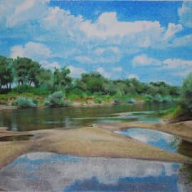 Ока. Летний полдень