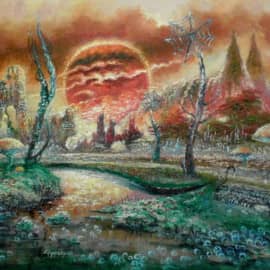 Вечерняя тишина.