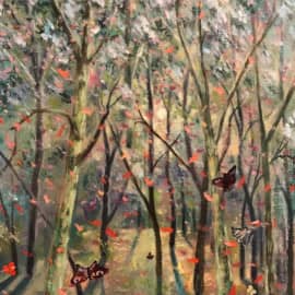 Весенняя рапсодия. Фантазия. Падающий цвет