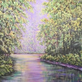 Лесное озеро