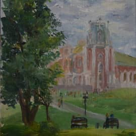 Воскресный день в Царицыно