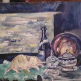 Ракушка и вино