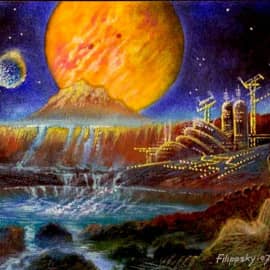 Азотное озеро.