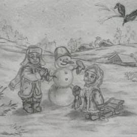 Старые открытки, сюжет 2