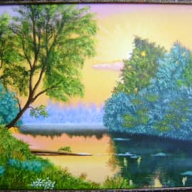 Теплый летний вечер