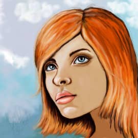 "Девушка осень" (Наташка)