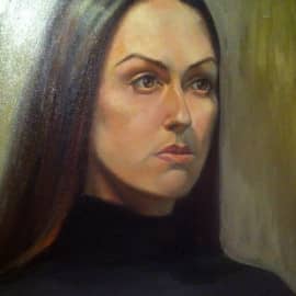 Академ портрет с натуры 