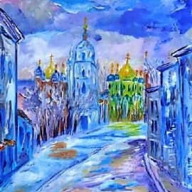 Синий Зимний День