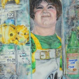 Иллюстр. к расск. Шукшина ВМ "Сапожки"