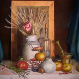 Натюрморт с рамой