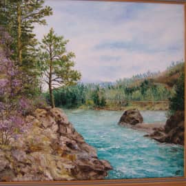 Катунь Весной