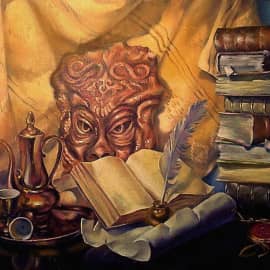 Натюрморт с маской