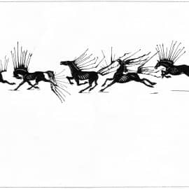 Бег лошадей