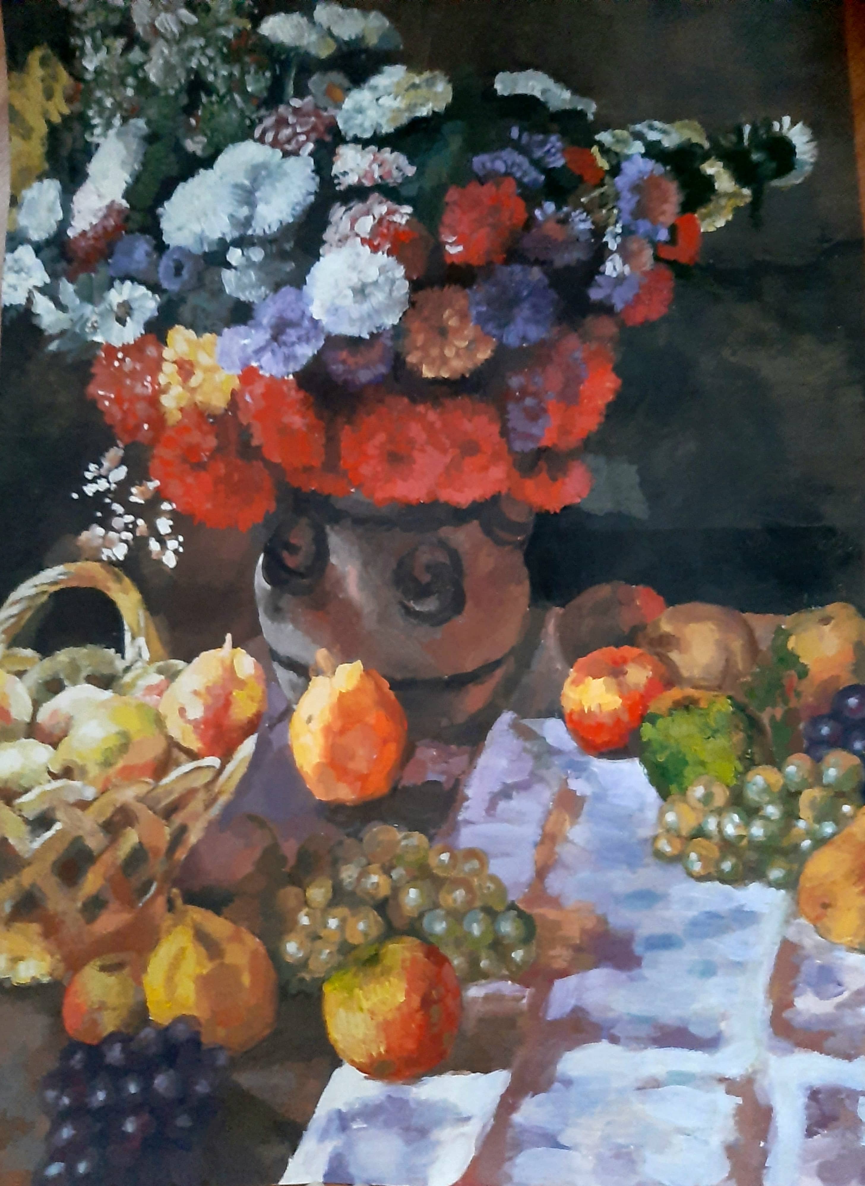 "Цветы и фрукты"