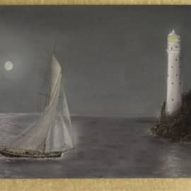 Jolie Brise огибает Fastnet rock