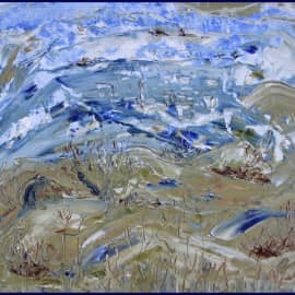 Северная весна (вид с сопки, Кольский п-ов).