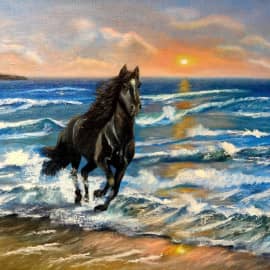 Бегущий по кромке прибоя