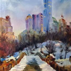 Вечерний Нью-Йорк