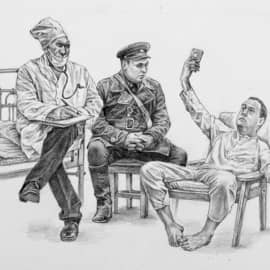 Из триптиха Иван Николаевич в клинике профессора Стравинского