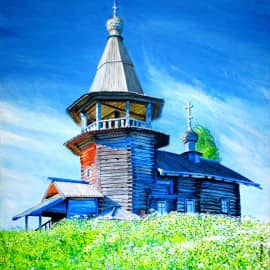 Церковь в поле