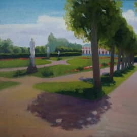 Этюд аллеи Кусково