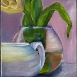 Часть триптиха "Чайный тюльпан"