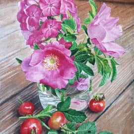 "Флокс и шиповник"