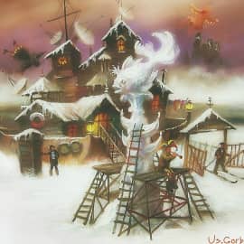 Иллюстрация к литературному произведению, сюжет 2