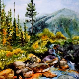 Горный ручей 