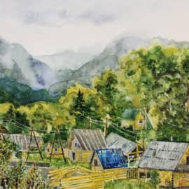 Артыбаш после дождя