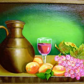 Кувшин с фруктами