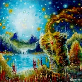 На краю звёздного скопления.