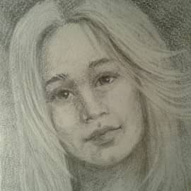 Портрет соседки по даче.