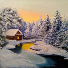 В зимнем лесу (вариант-1)