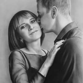 Портрет Дима и Алина