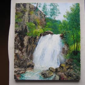 Водопад Корбу о. Телецкое