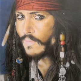 Мужчина в платке