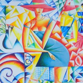 Париж. Рише № 32  ,, Фоли - Бержер ,,