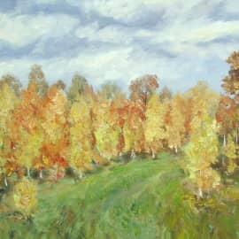 Осень. Этюд.