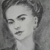Фрида Кало, художник Валерия Гайворонская