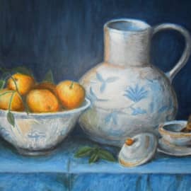 Синий натюрморт